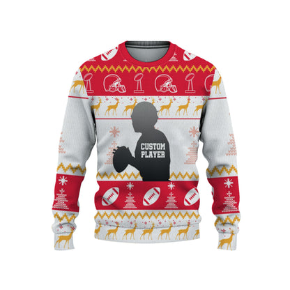 customized-player-american-football-ugly-christmas-sweater-red-and-white-kansas-vdd40-1866