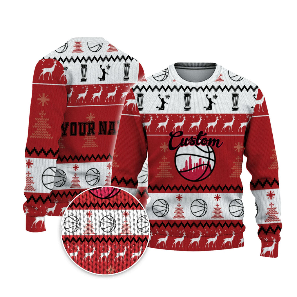 customized-your-team-basketball-ugly-christmas-sweater-red-black-and-white-chicago-vdd37-2901