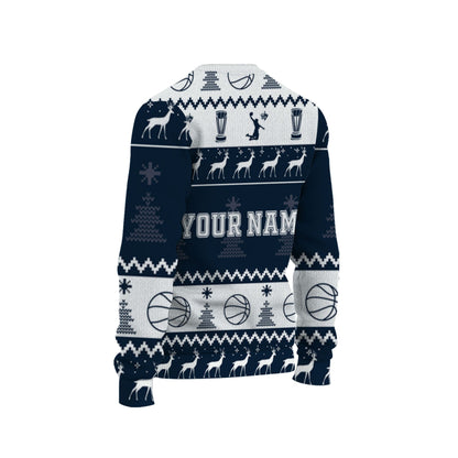 customized-your-team-basketball-ugly-christmas-sweater-navy-and-white-dallas-vdd37-8669