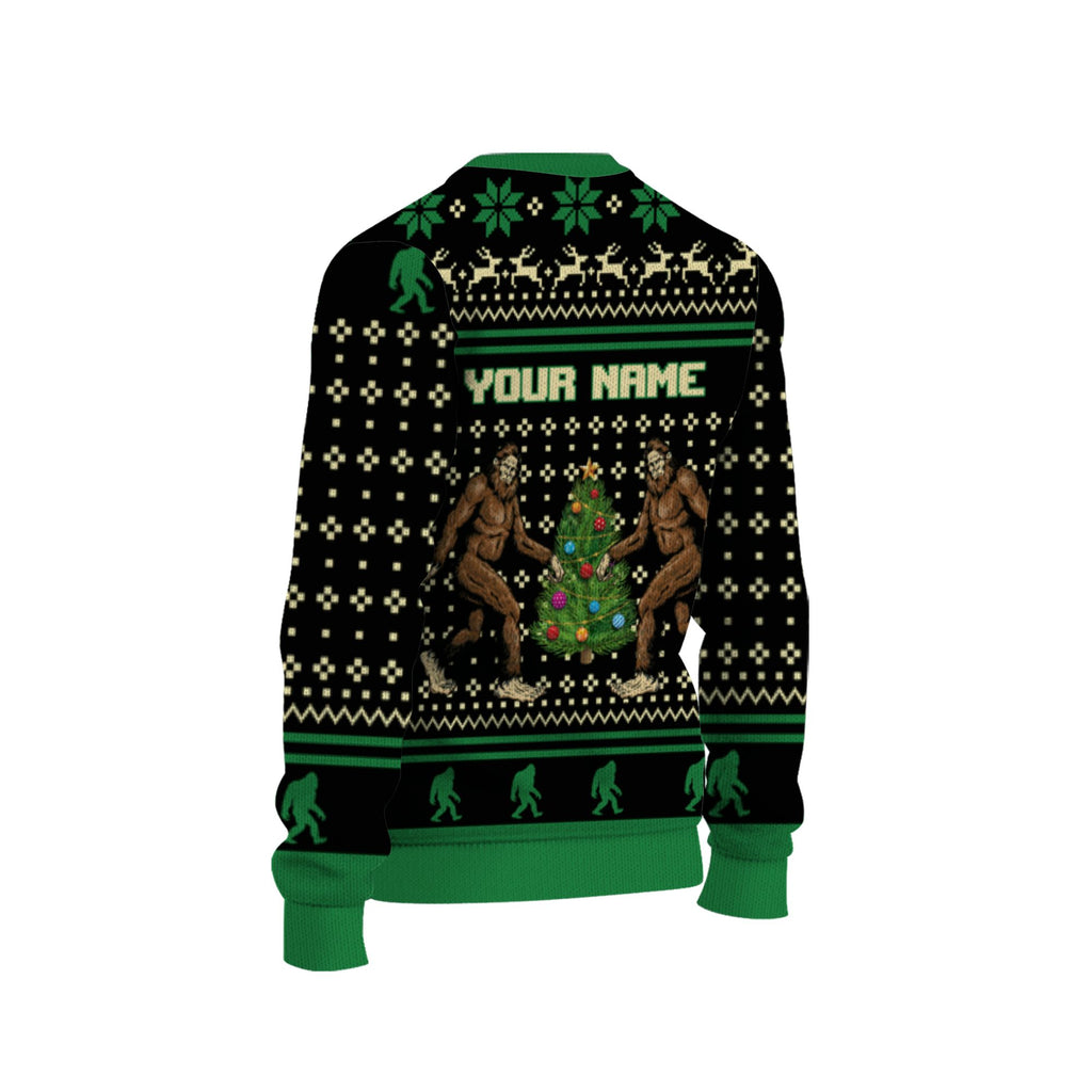personalize-christmas-ugly-bigfoot-green-nda52-9958