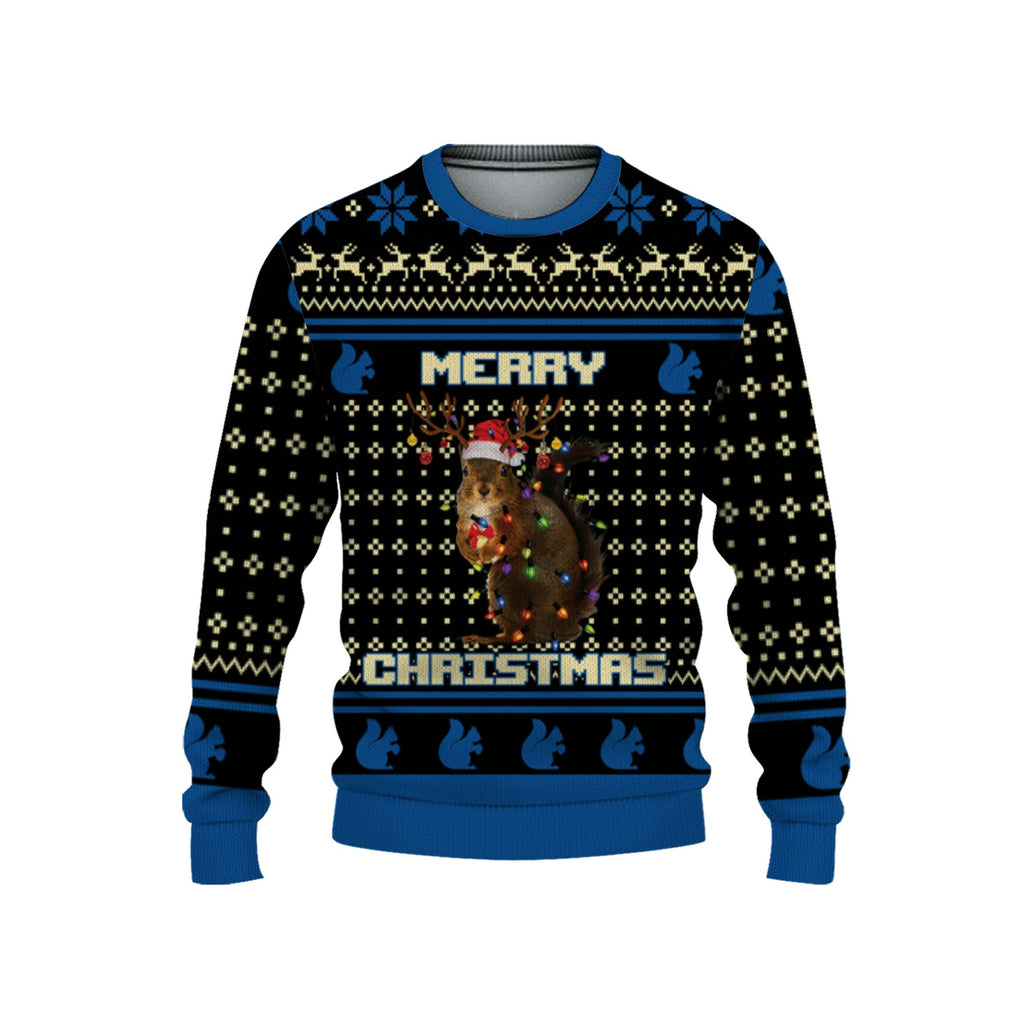 personalize-christmas-squirrel-lights-blue-nda53-3556