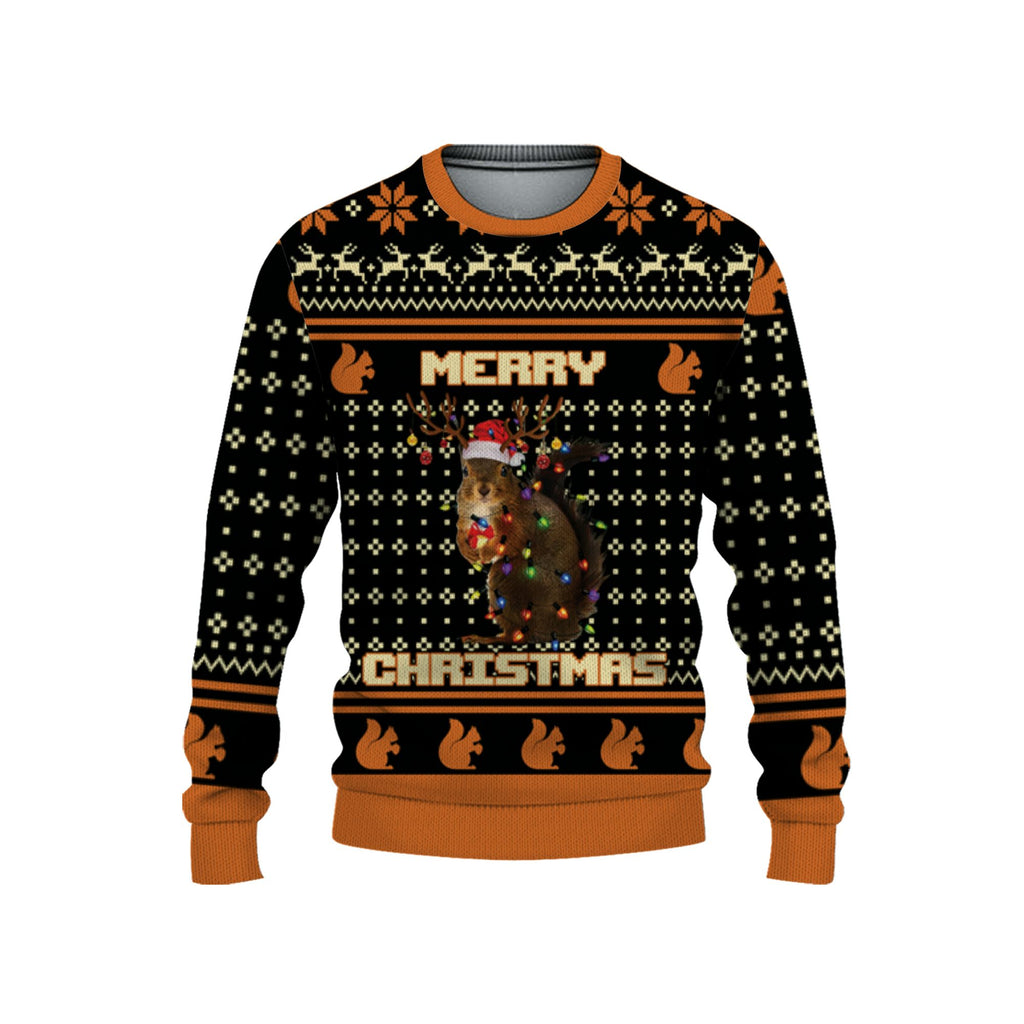 personalize-christmas-squirrel-lights-orange-nda53-4866