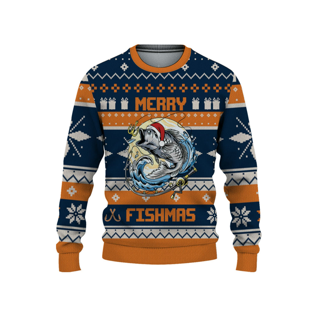 personalize-fishing-christmas-ugly-sweater-awesome-orange-nda51-8483