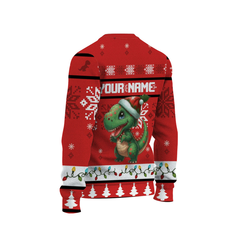 personalize-christmas-ugly-cute-dino-baby-christmas-red-nda49-2978