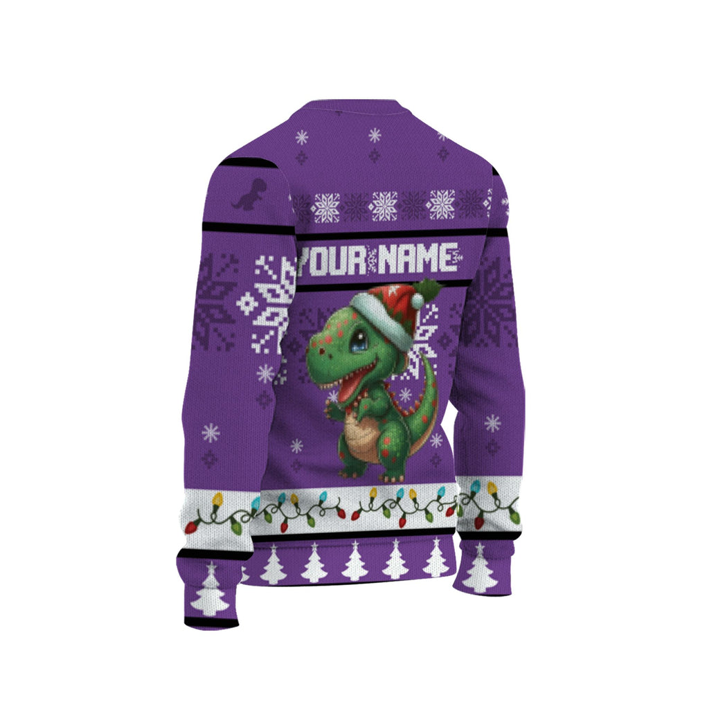 personalize-christmas-ugly-cute-dino-baby-christmas-purple-nda49-4096