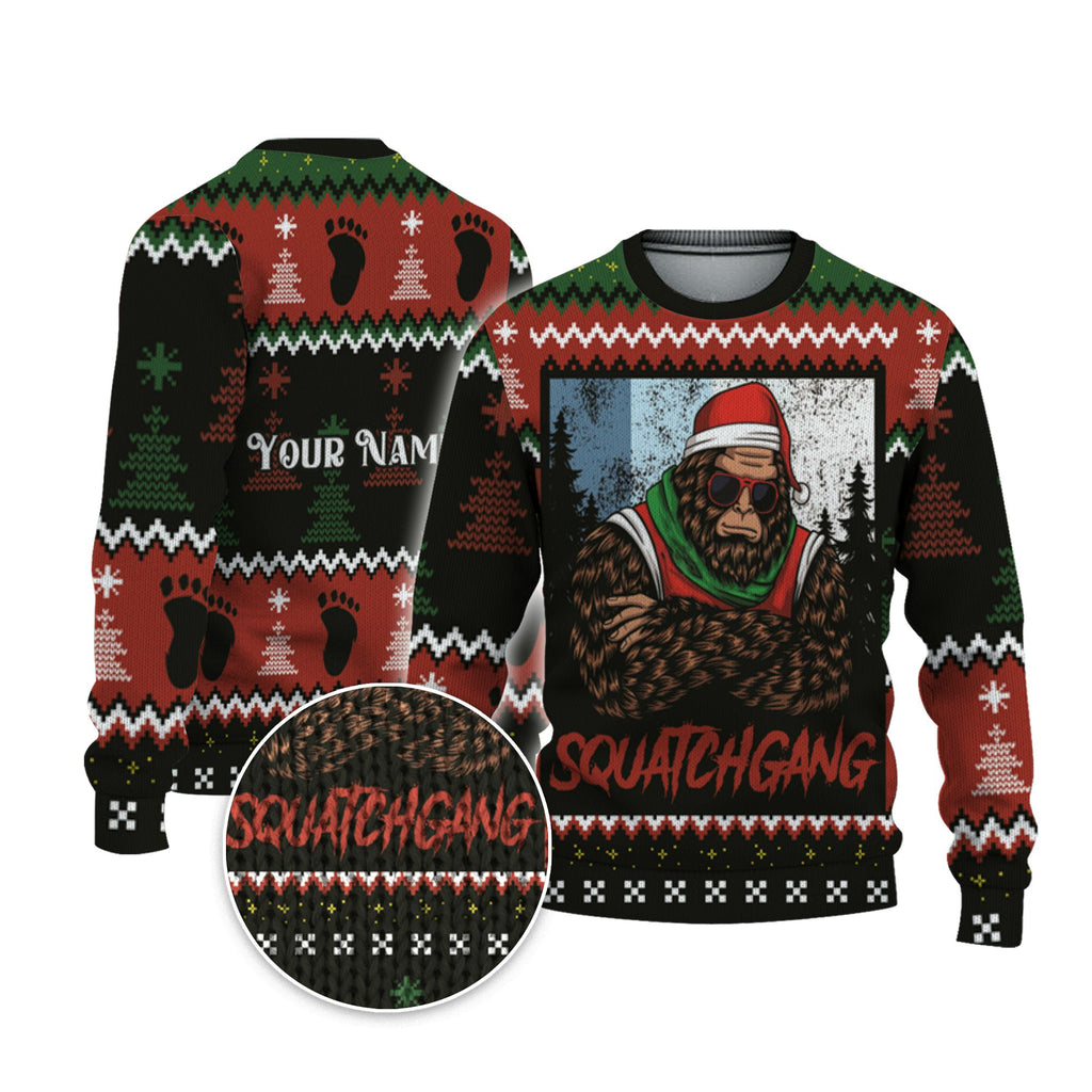 custom-christmas-funny-coolest-sasquatch-ugly-sweater-team-tka90-3814