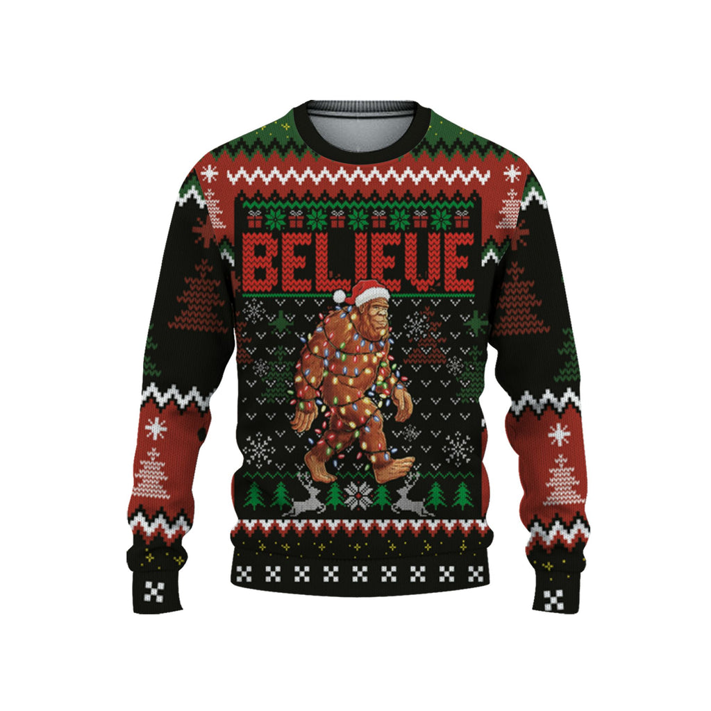 custom-christmas-funny-believe-in-squatchmas-ugly-sweater-tka90-3815