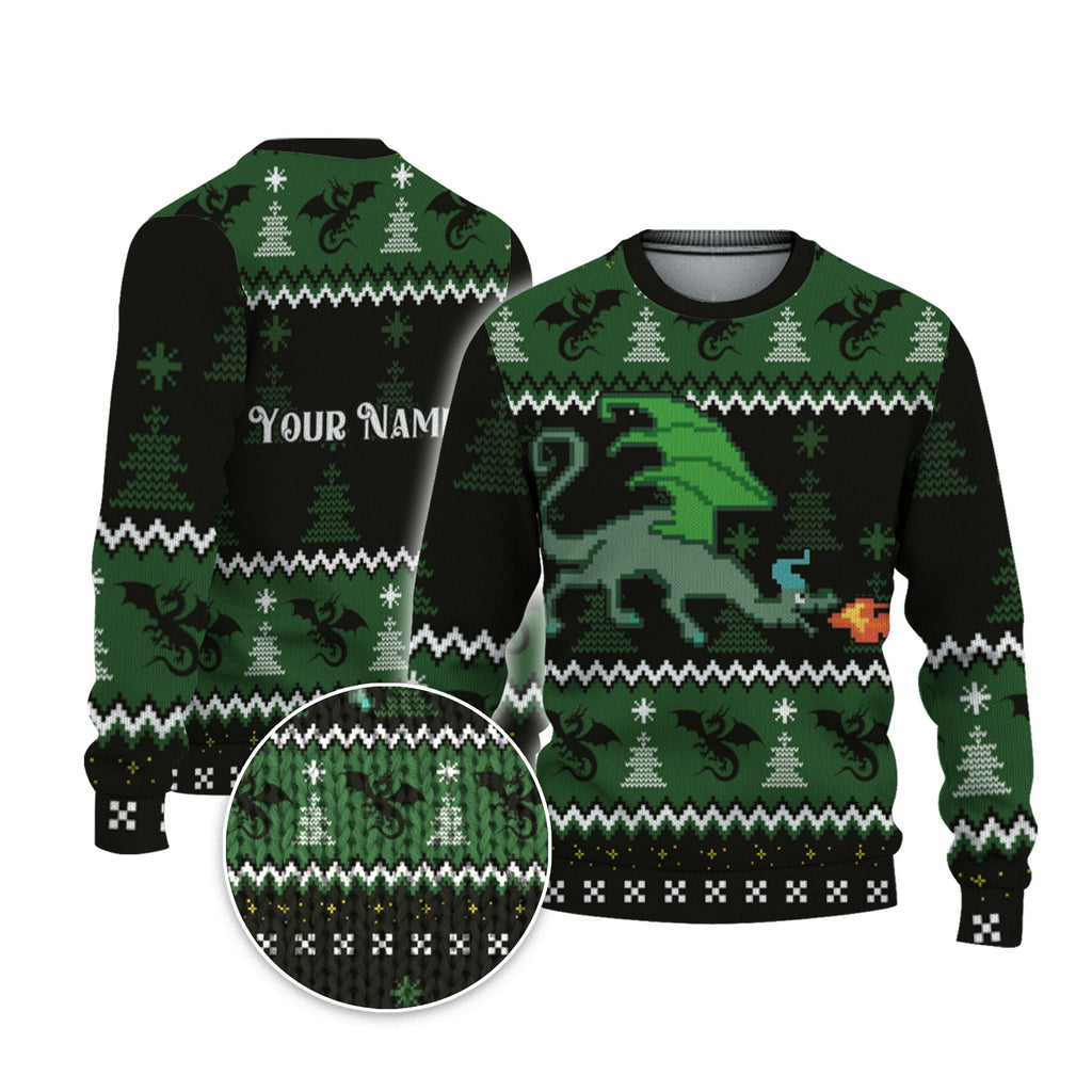 custom-christmas-funny-fire-breathing-dragon-ugly-sweater-tka91-2168