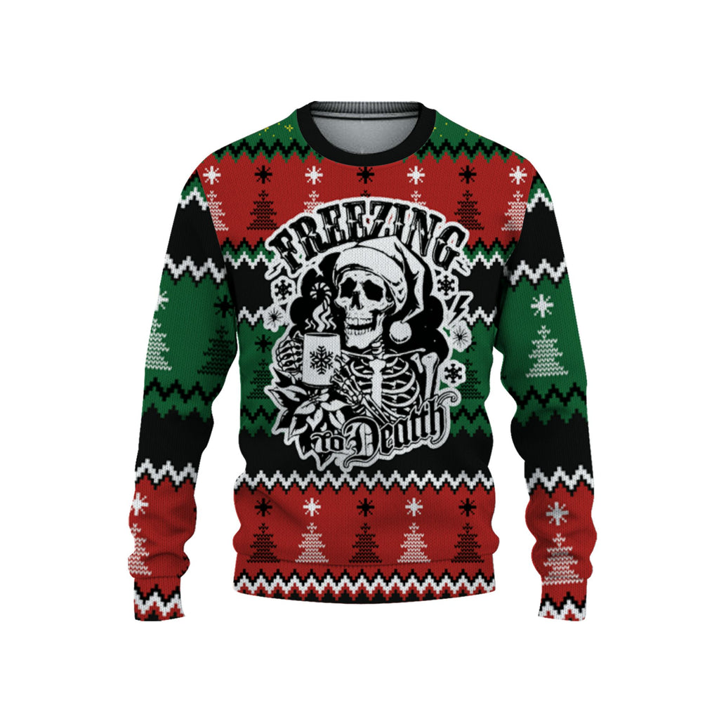 custom-christmas-funny-skeleton-ugly-sweater-freezing-to-death-tka93-2181