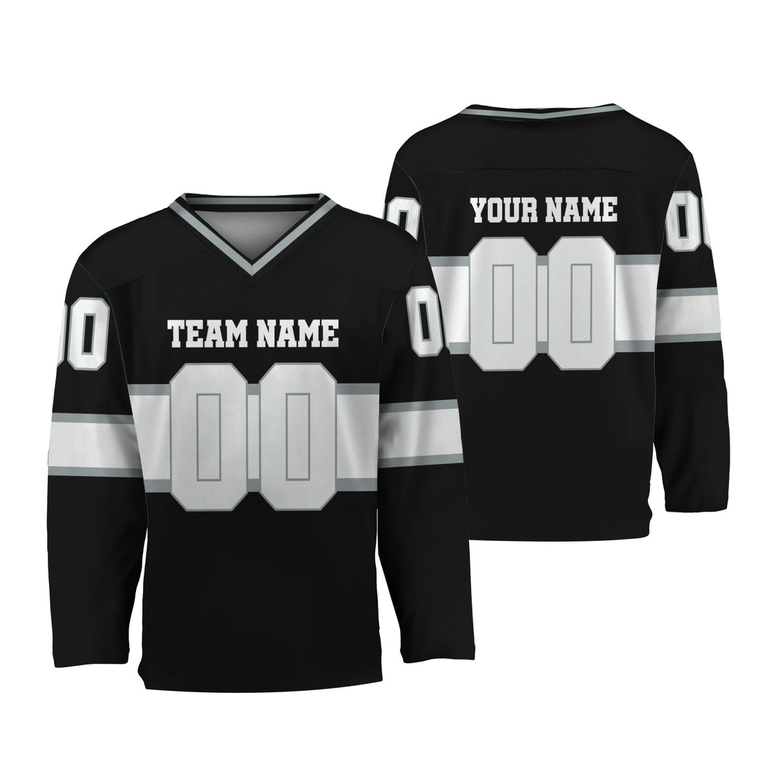 personalized-team-name-number-hockey-jersey-horizontal-lines-black-and-white-vdd53-5352