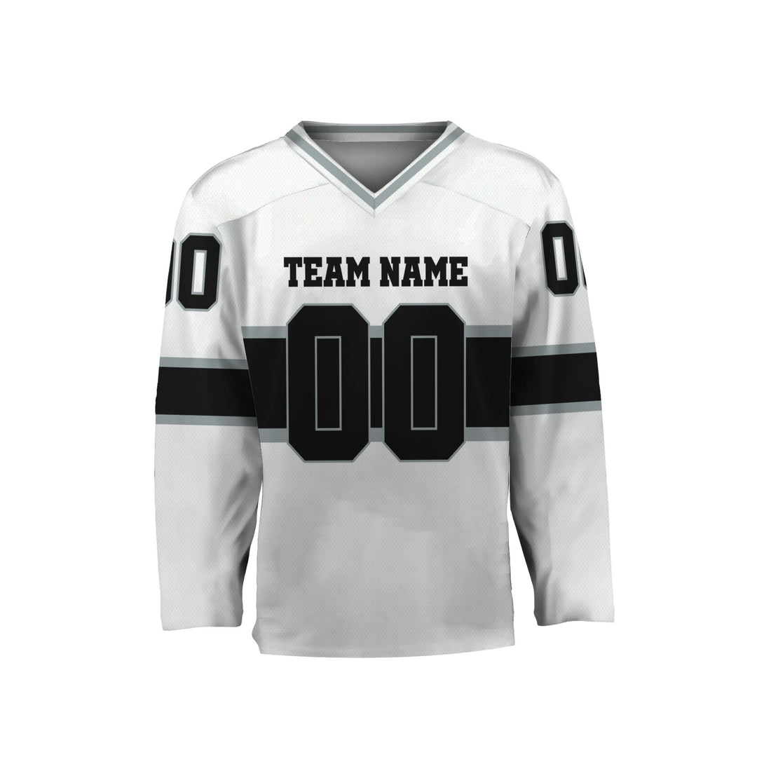 personalized-team-name-number-hockey-jersey-horizontal-lines-white-and-black-vdd54-2305