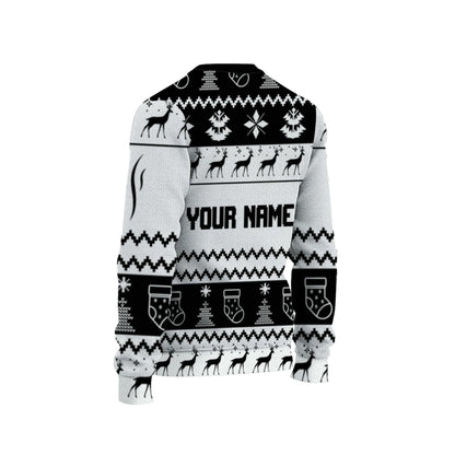 personalized-mii-need-a-cigarette-christmas-holiday-ugly-sweater-black-and-white-vdd57-9518