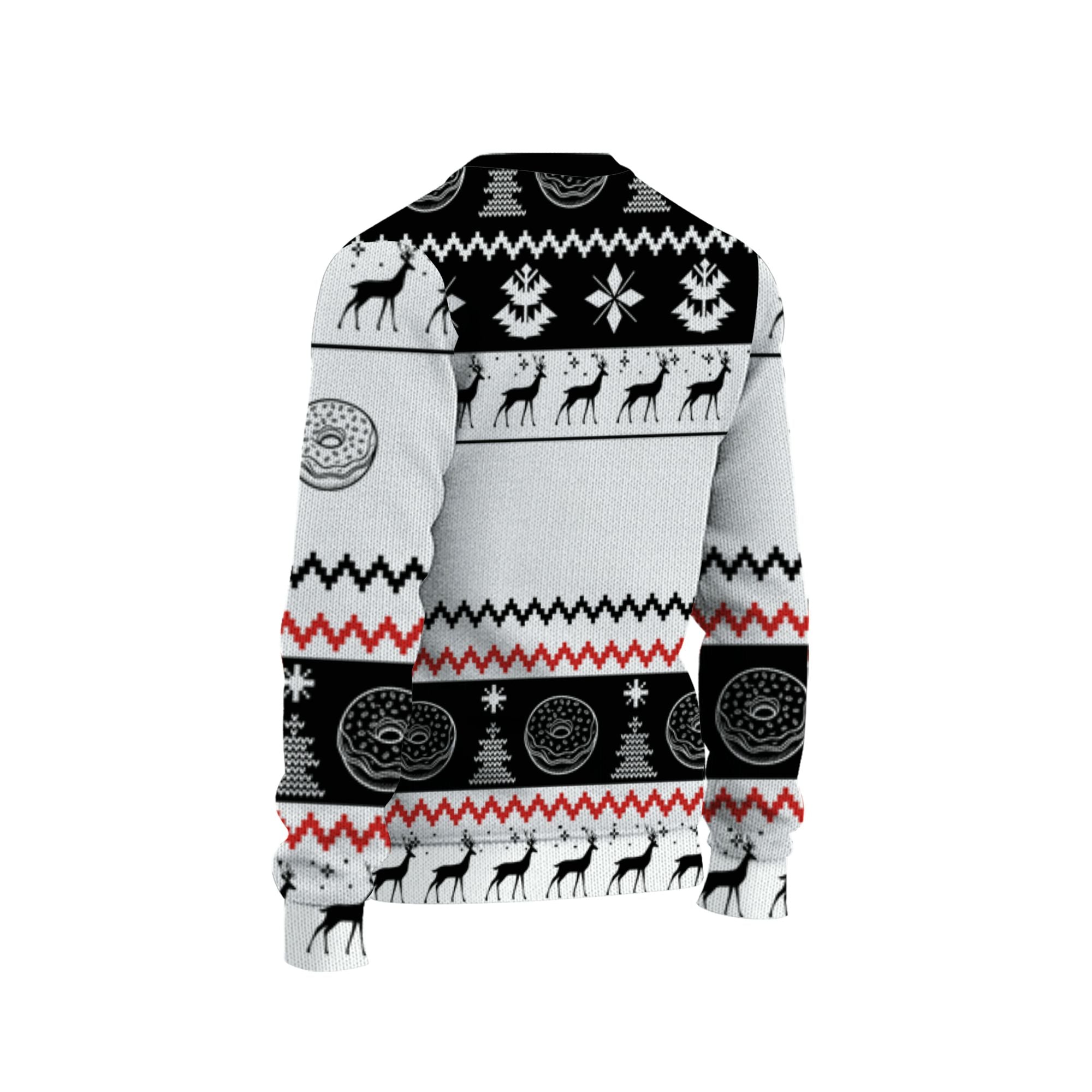 personalized-fill-my-bum-with-cm-christmas-holiday-ugly-sweater-black-and-white-vdd59-8086