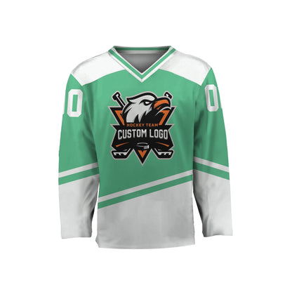 customized-name-and-logo-ice-hockey-jersey-diagonal-stripes-light-green-and-white-vdd61-5555
