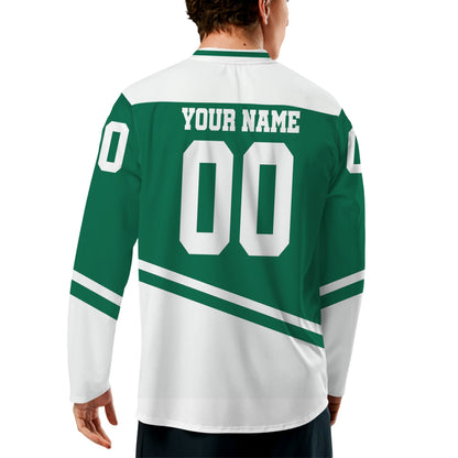 customized-name-and-logo-ice-hockey-jersey-diagonal-stripes-green-and-white-vdd61-1727