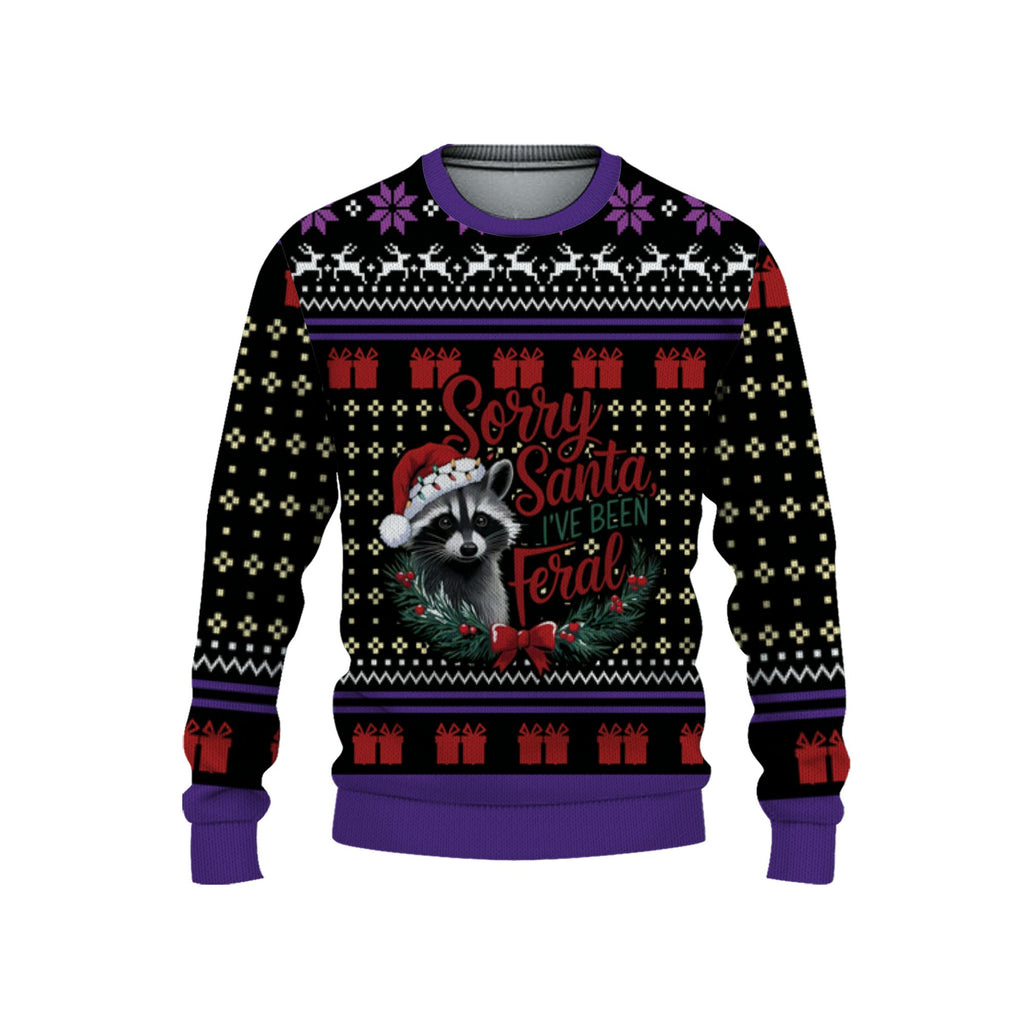 personalize-ugly-sorry-santa-ive-been-feral-purple-nda64-1280