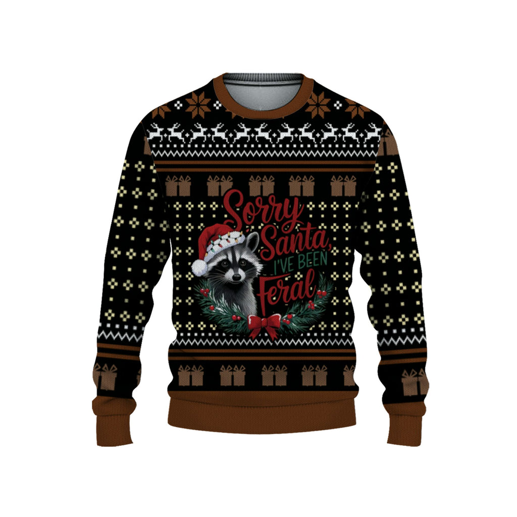 personalize-ugly-sorry-santa-ive-been-feral-brown-nda64-6648