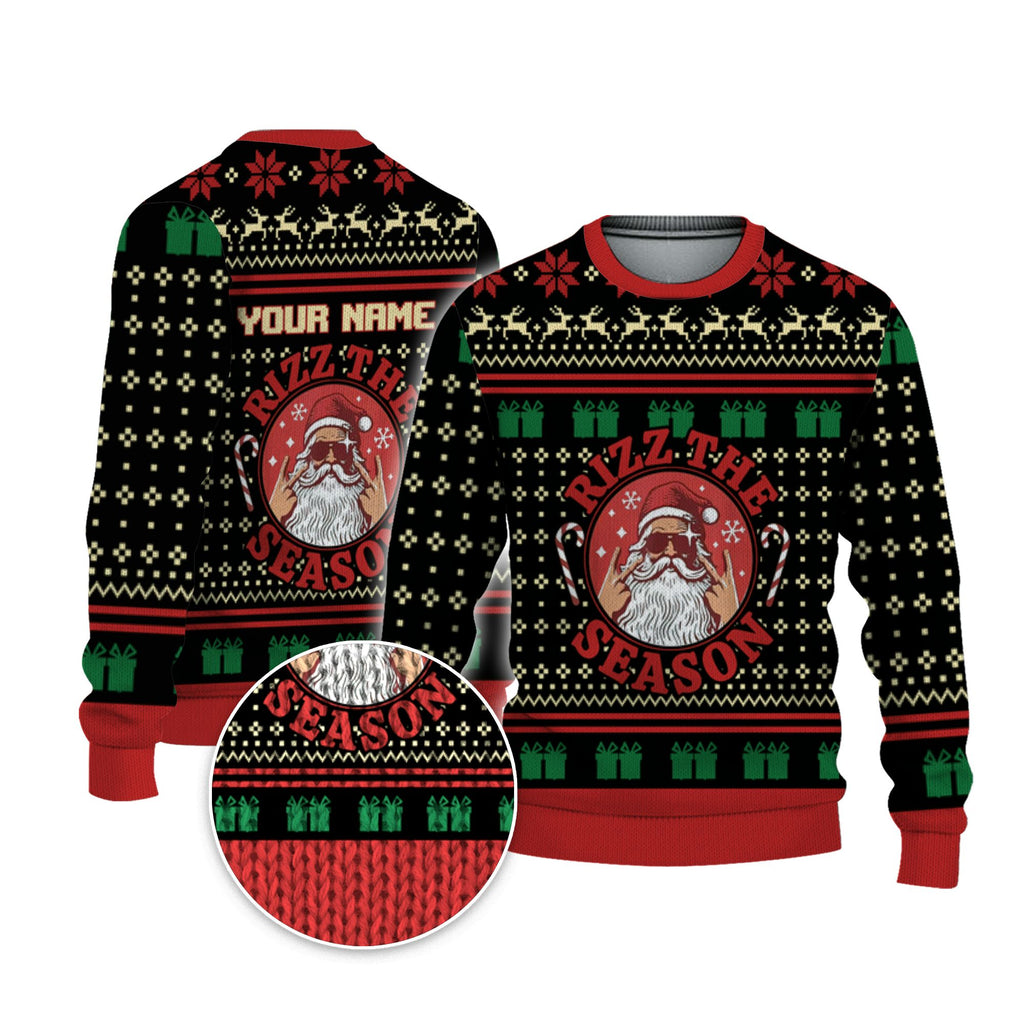 personalize-ugly-rizz-the-season-funny-santa-red-nda69-7343