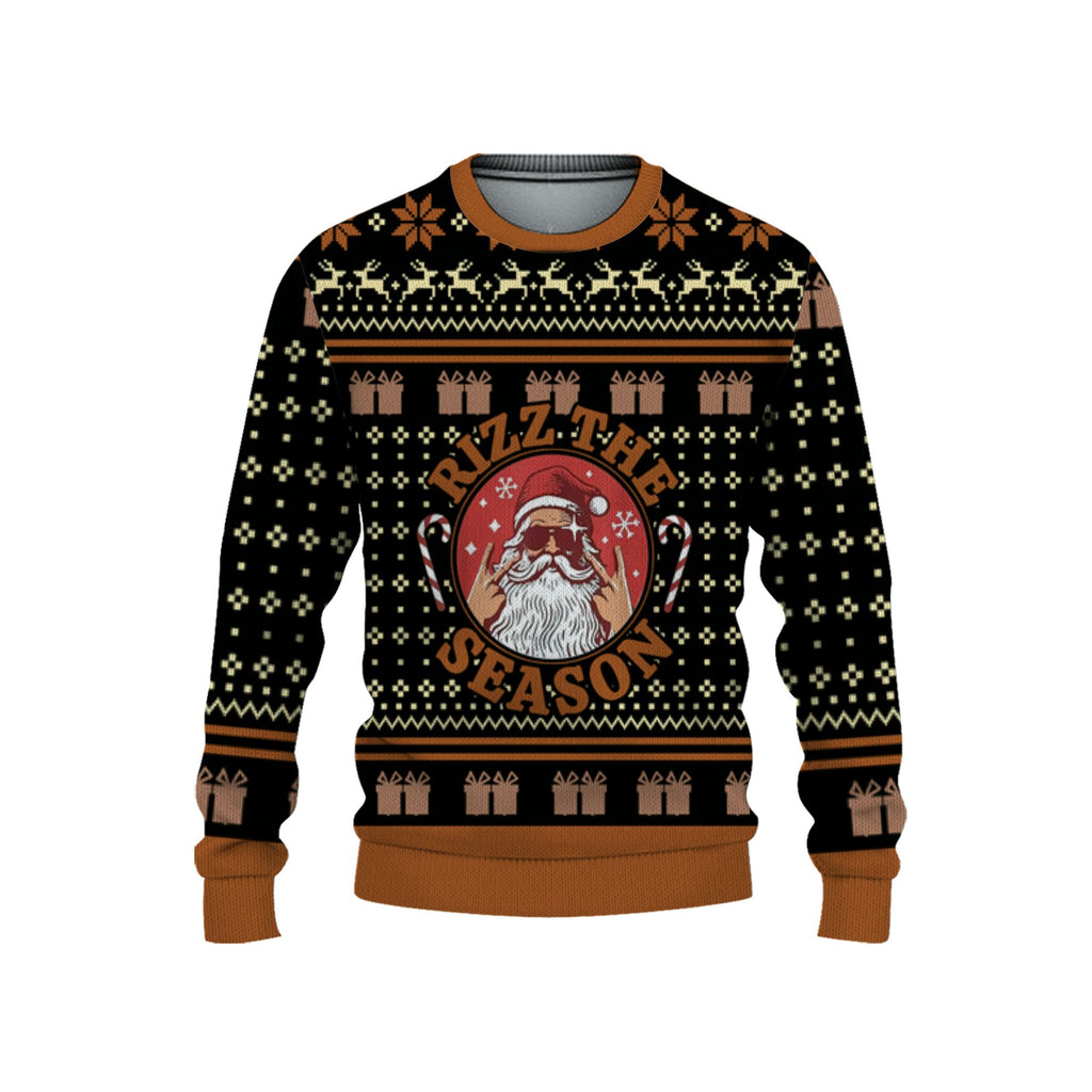 personalize-ugly-rizz-the-season-funny-santa-navy-orange-nda69-7524