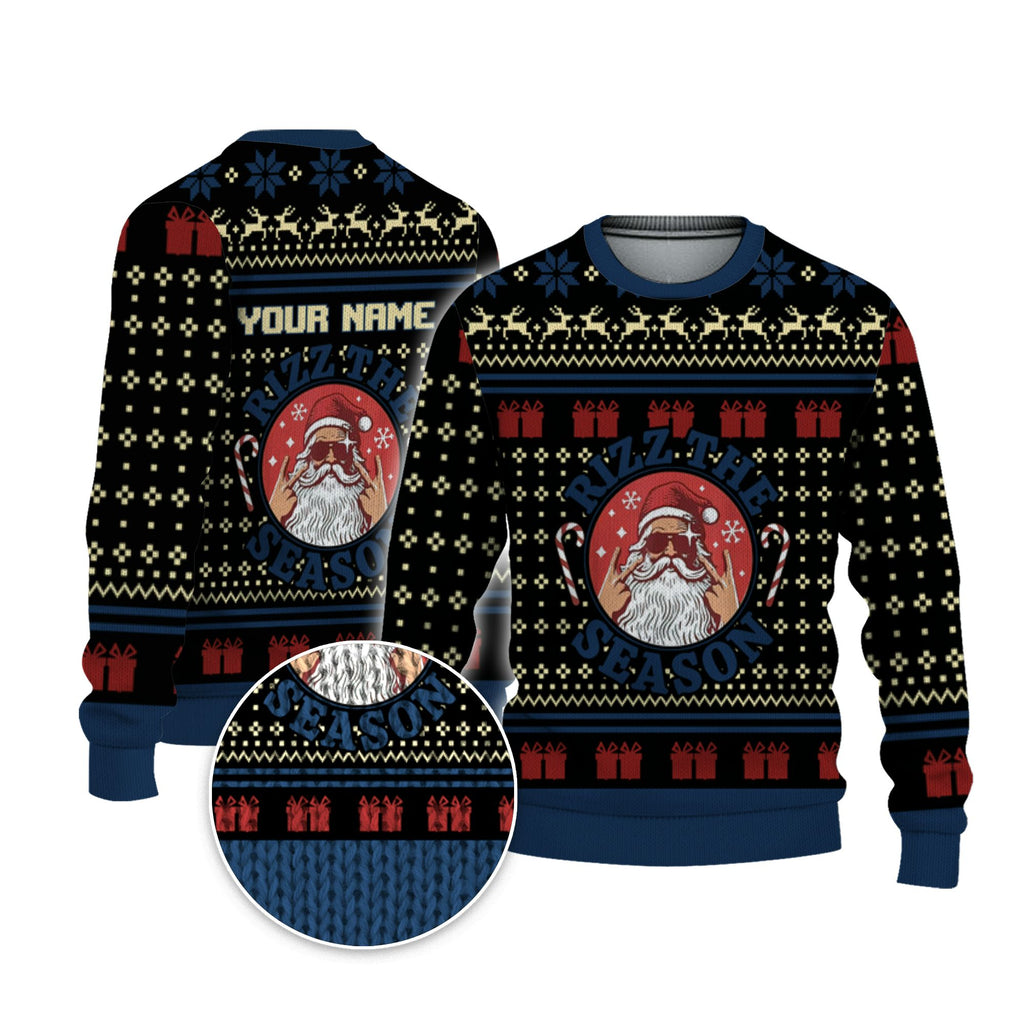 personalize-ugly-rizz-the-season-funny-santa-navy-blue-nda69-5684