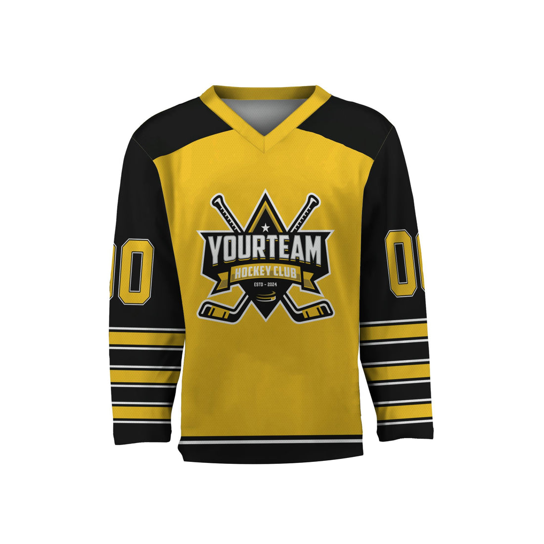 personalize-hockey-team-name-and-number-custom-yellow-ndb12-3608
