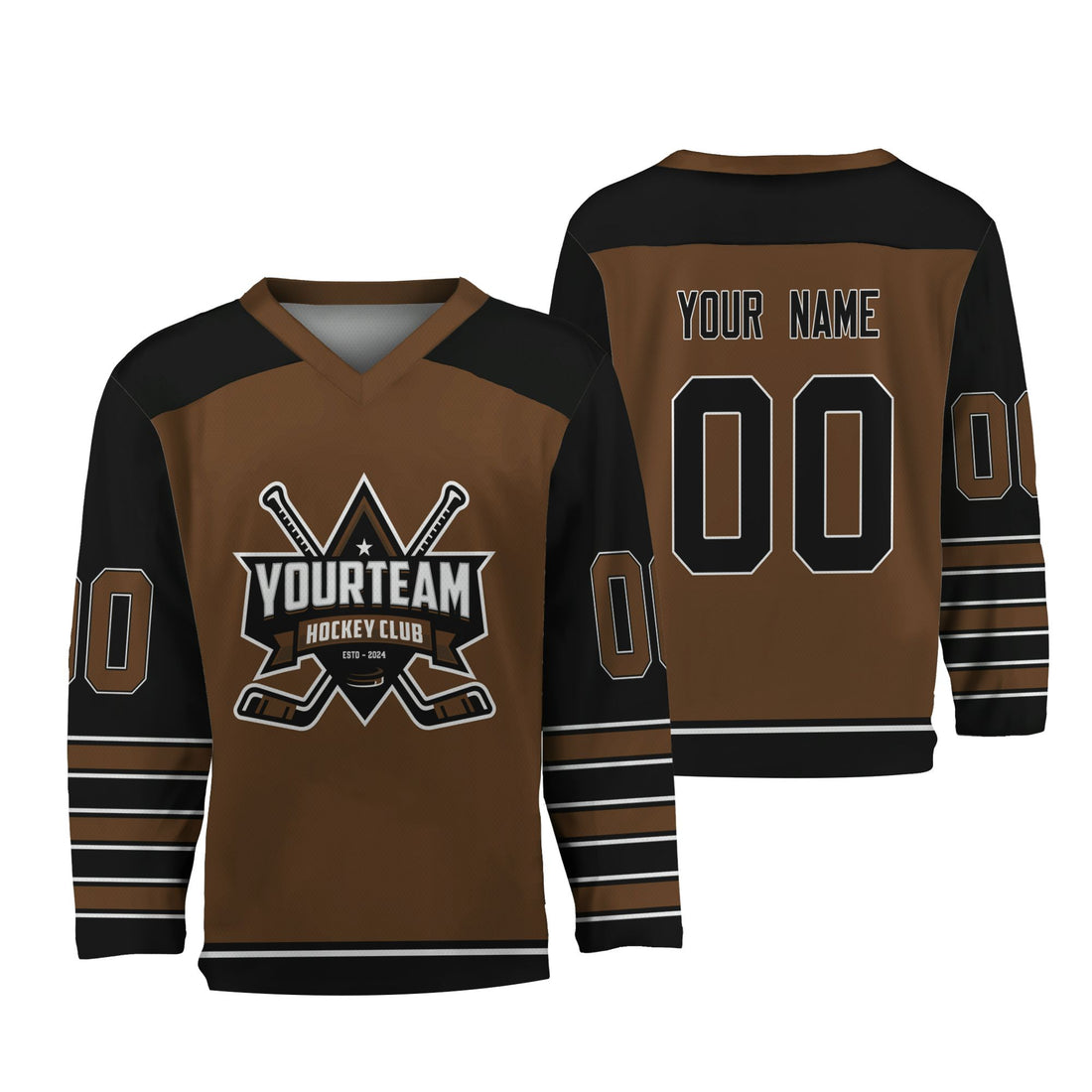 personalize-hockey-team-name-and-number-custom-brown-ndb12-5791
