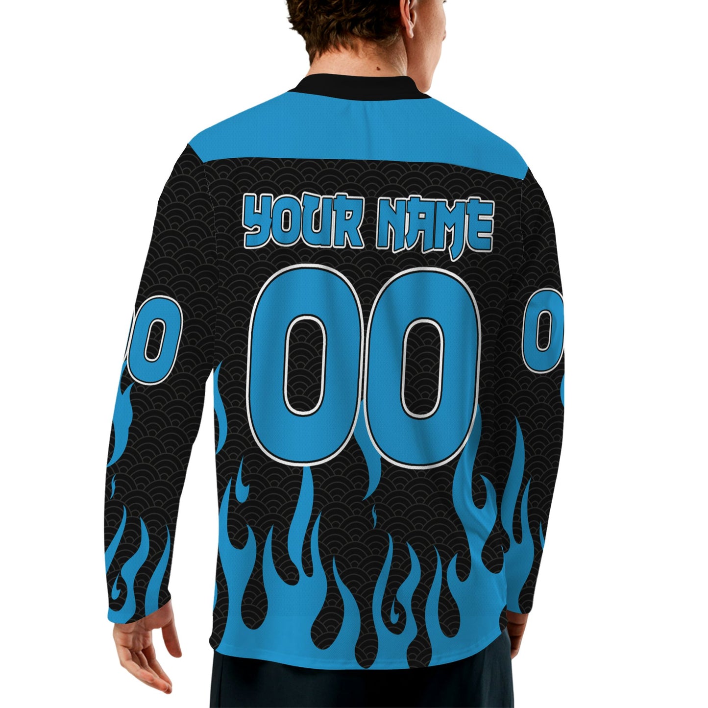 personalize-hockey-flame-blue-ndb14-3347