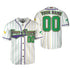 Custom Tkb40 White Unisex Baseball Jersey