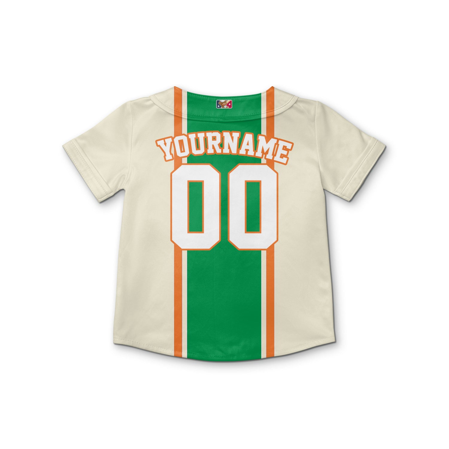 Custom Unisex Orange Green White St. Patrick&