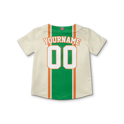 Custom Unisex Orange Green White St. Patrick&