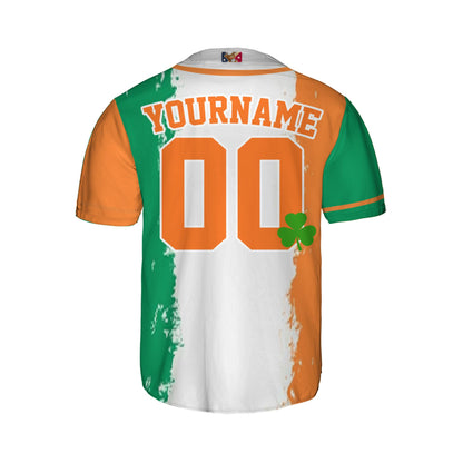Custom Unisex Orange Green White St. Patrick&