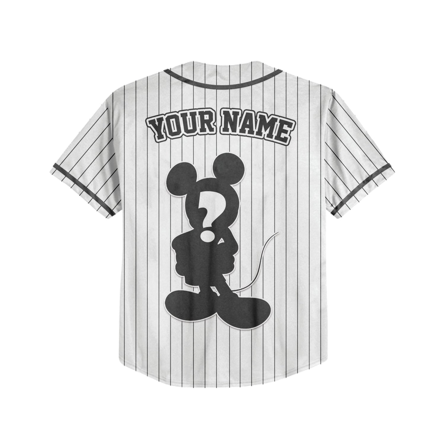 Custom All Characters Baseball Jersey