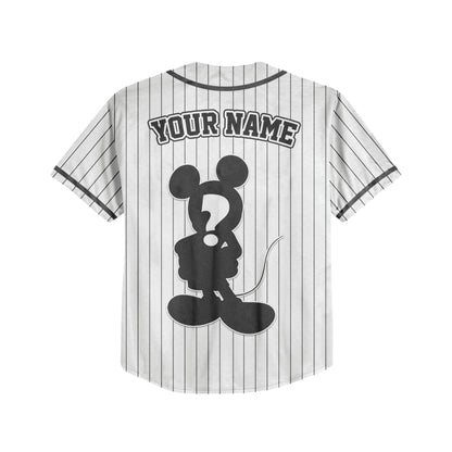 Custom All Characters Baseball Jersey