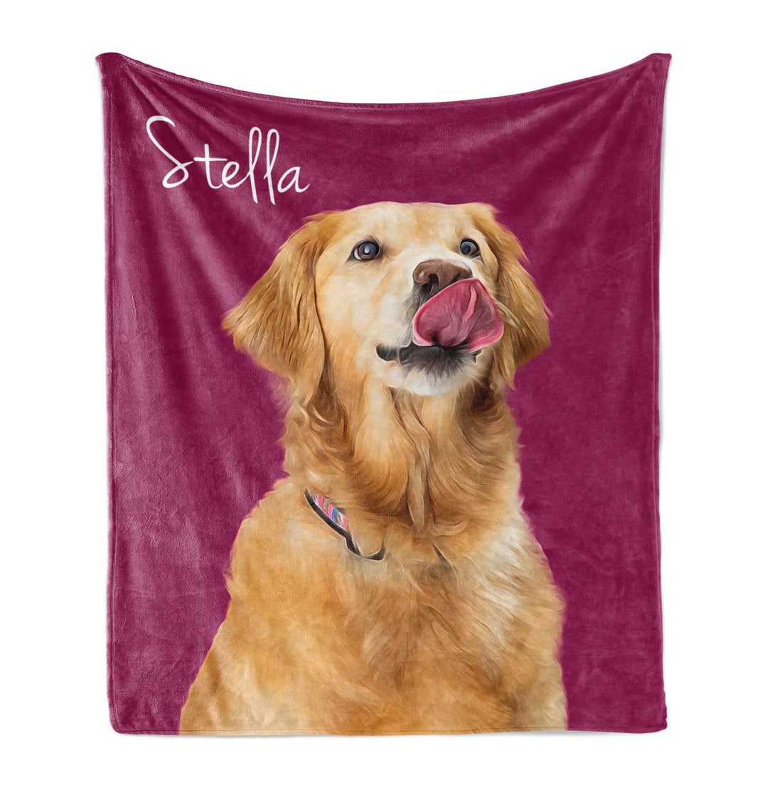 Custom Dog Face Blankets, Personalized Pet Photo Blanket, Fleece Dog Blankets, Customized Photo Throws, Dog Dad Gifts, Pet Lover Gifts 1216248938