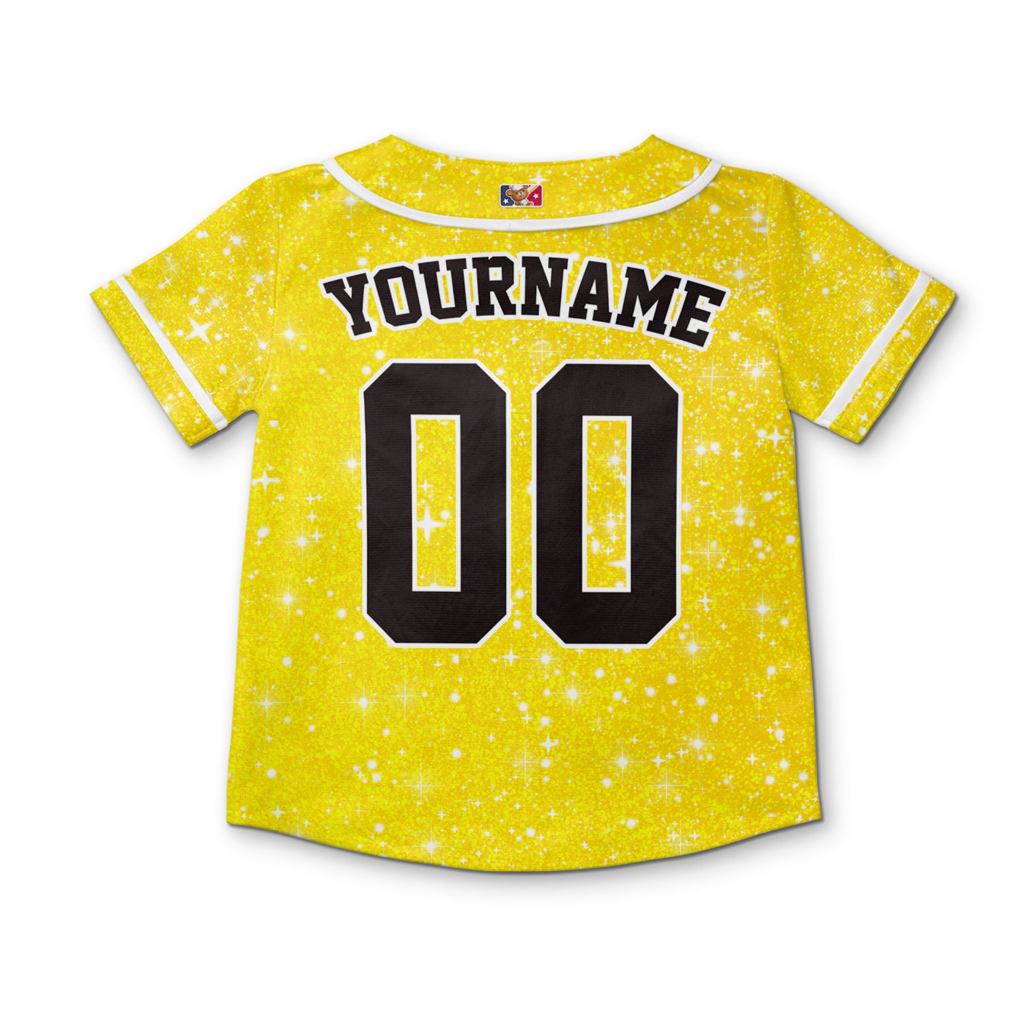 custom-amazing-glitter-star-simple-yellow-baseball-jersey-5947