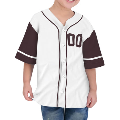 custom-baby-kids-pinstripe-simple-dark-brown-baseball-jersey-1012