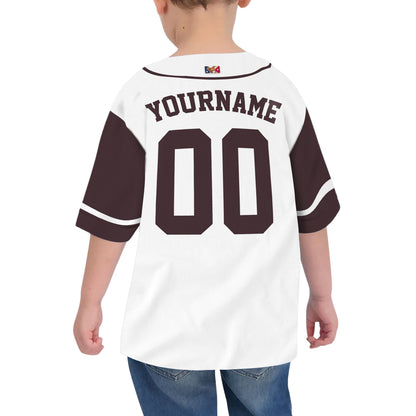 custom-baby-kids-pinstripe-simple-dark-brown-baseball-jersey-1012