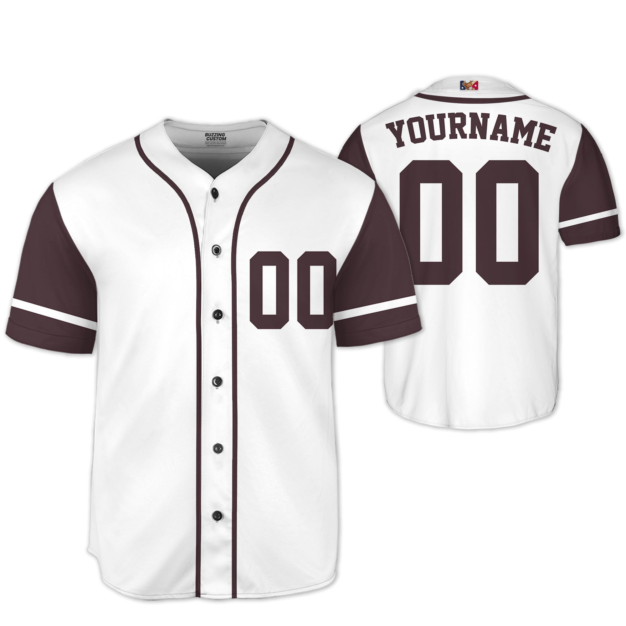 custom-baby-kids-pinstripe-simple-dark-brown-baseball-jersey-1012