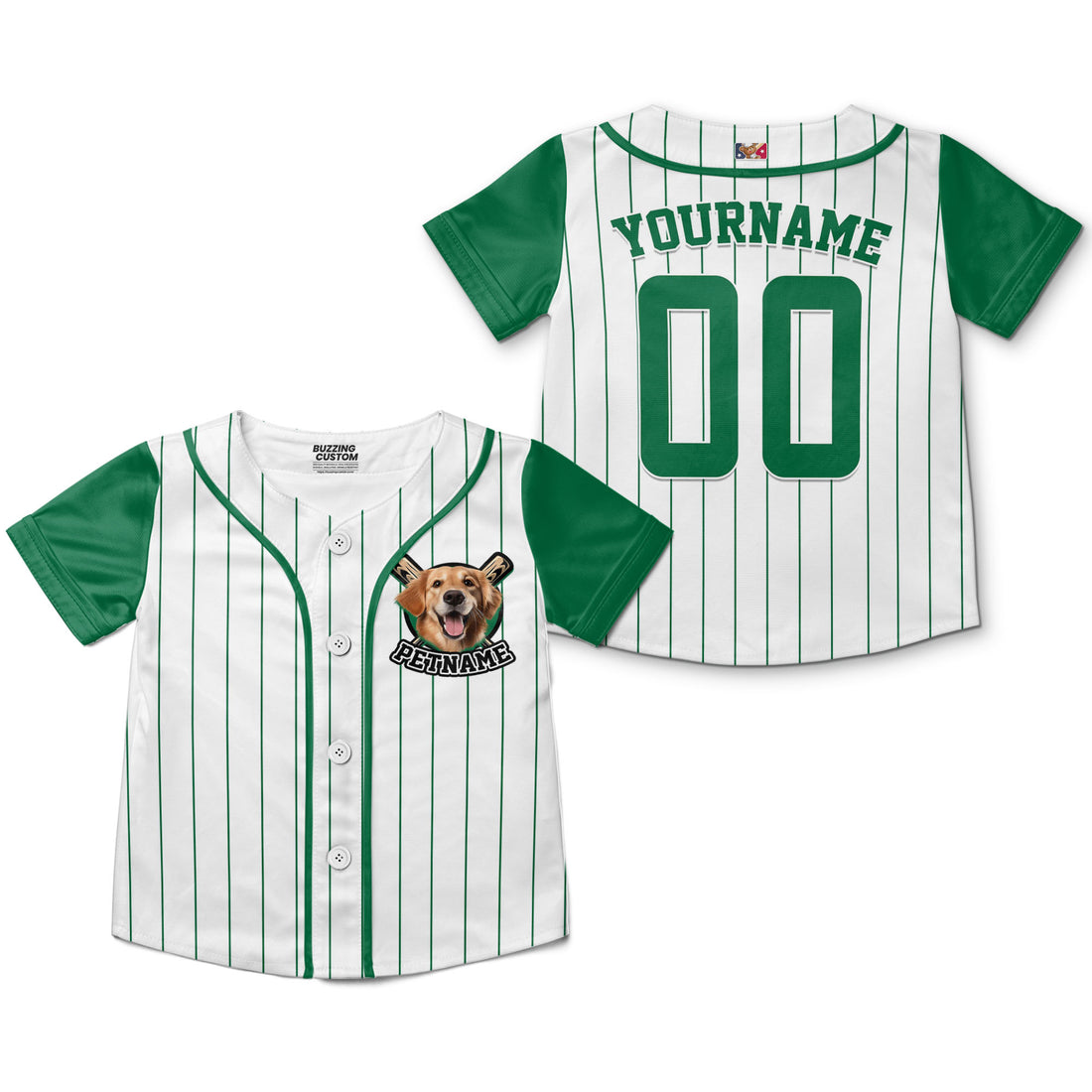 custom-baseball-jersey-with-your-pet-colorful-arm-green-pa03-4840