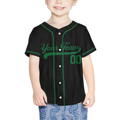 Custom-Colors-Baseball-Jersey-Sports-Team-Personalized-Text-And-Number-Green