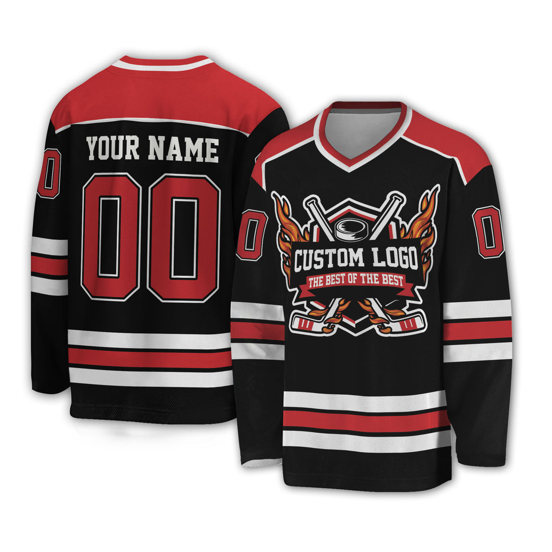 custom-cool-amateur-team-up-hockey-jersey-black-and-red-i3-5442