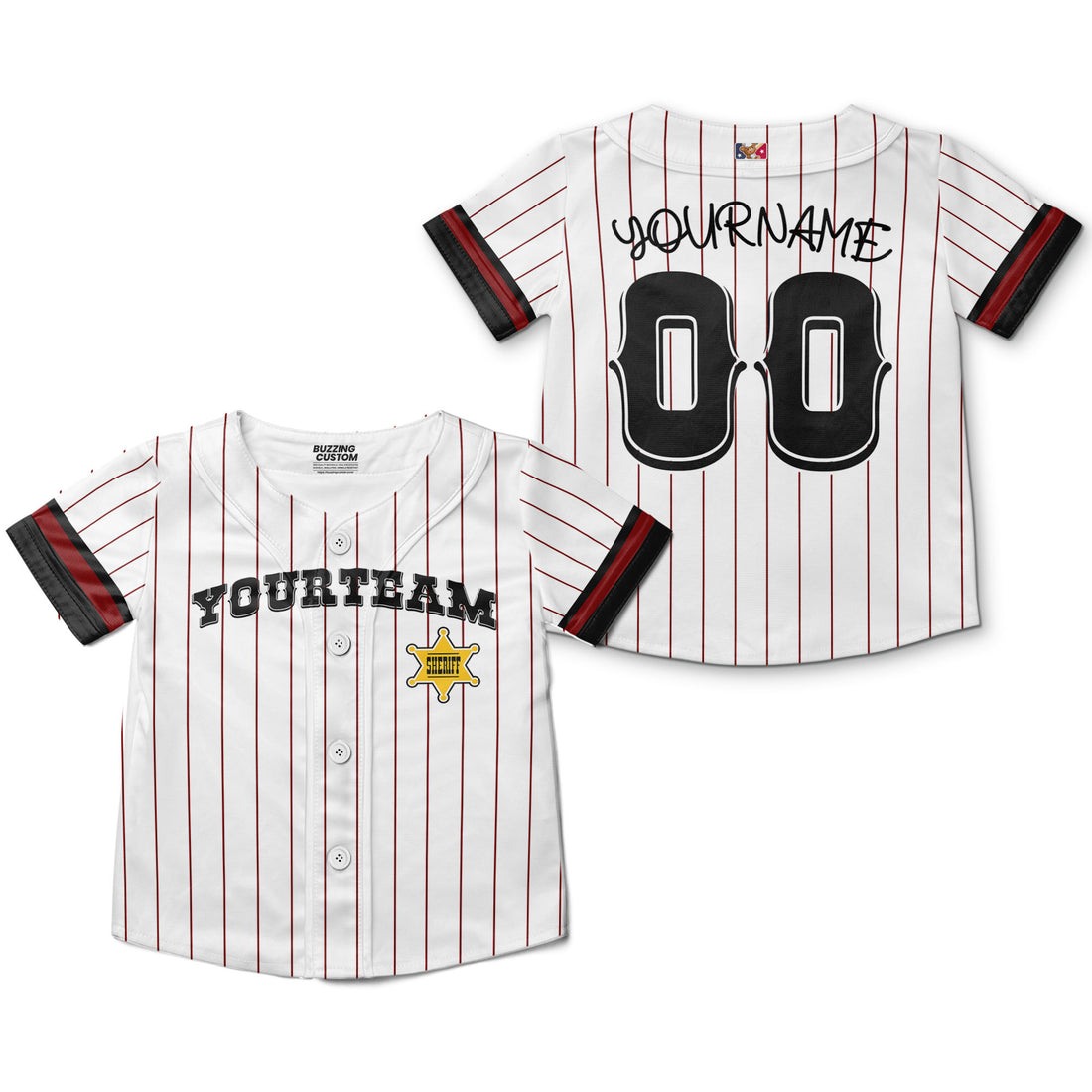 custom-cool-western-cowboy-sheriff-black-and-red-baseball-jersey-i1-9493