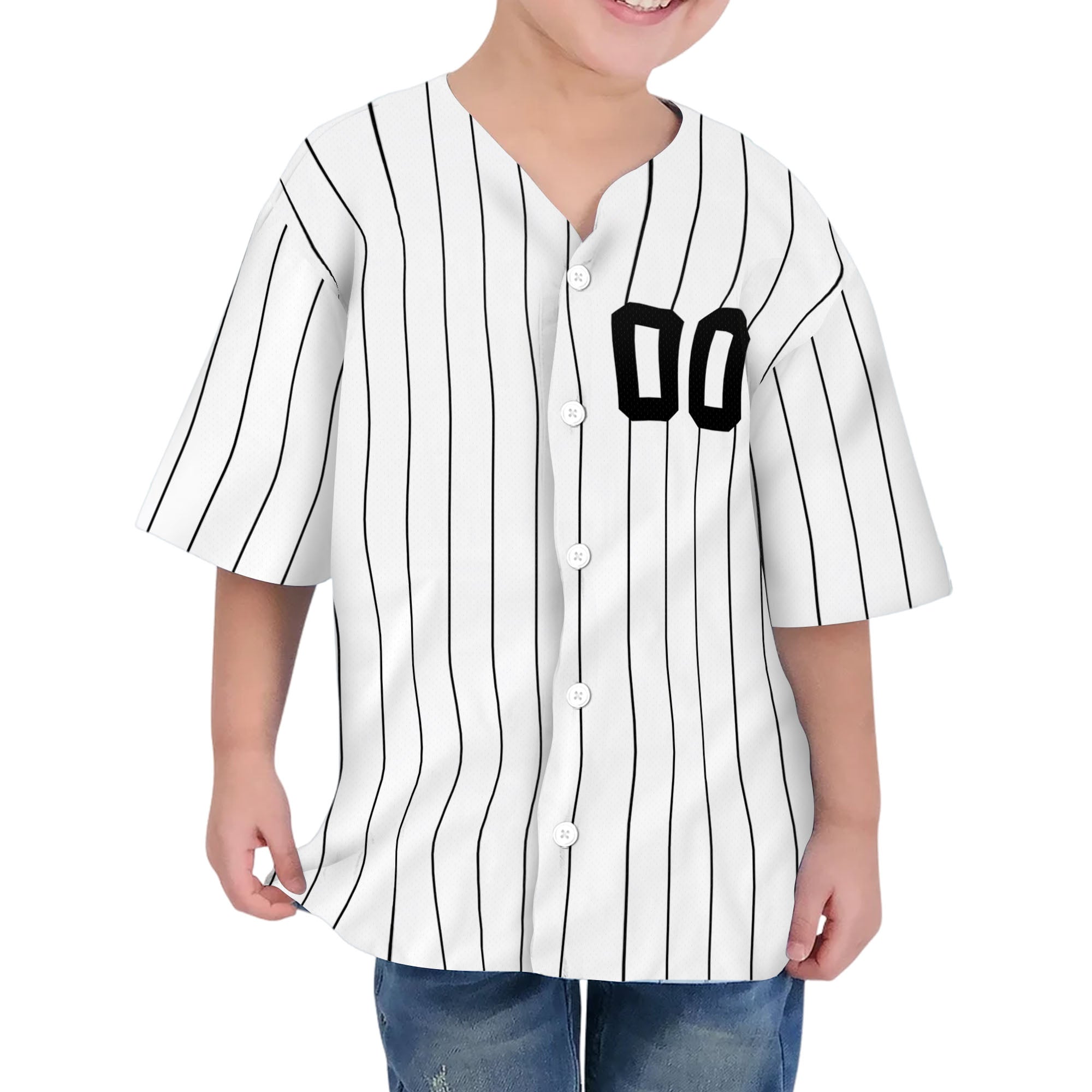 custom-cute-kids-pinstripe-simple-black-baseball-jersey-4929