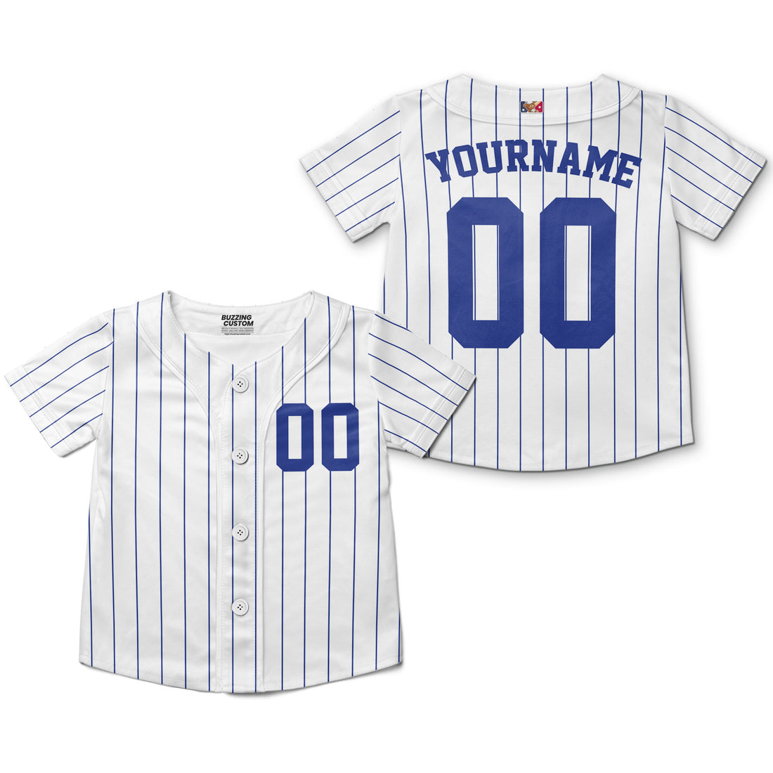 custom-cute-kids-pinstripe-simple-blue-baseball-jersey-1786
