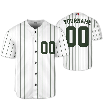 custom-cute-kids-pinstripe-simple-hunter-green-baseball-jersey-1552