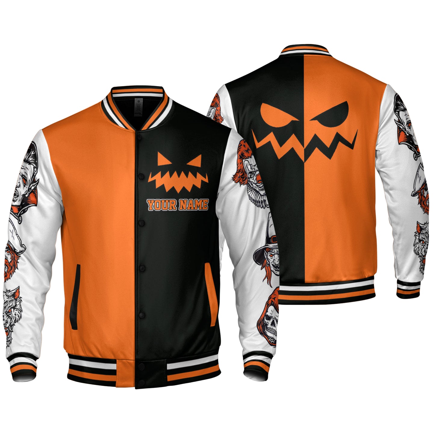 custom-famous-monster-halloween-week-orange-varsity-i3-9462