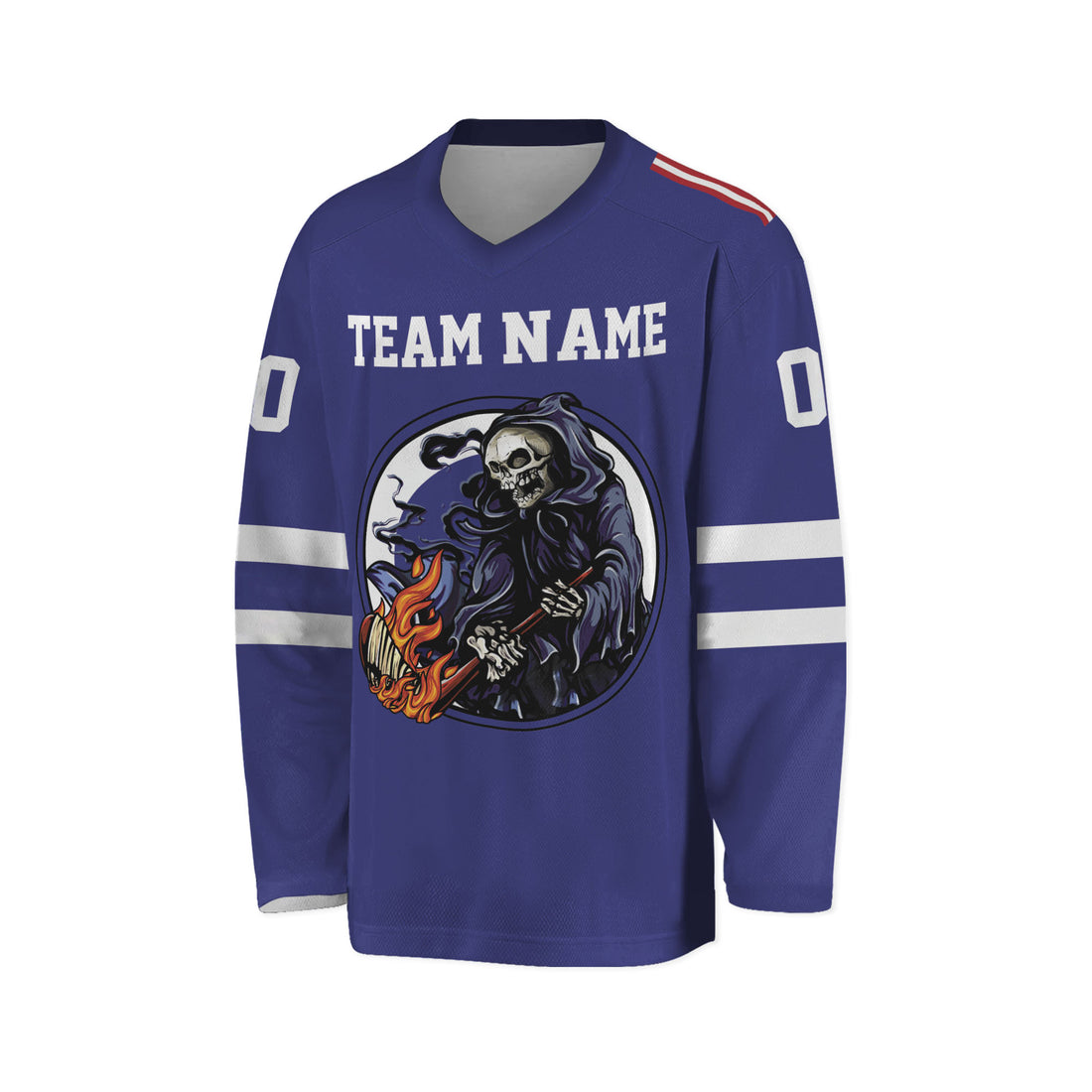 Custom-Famous-Reaper-Hockey-Team-Maples-Blue-I2