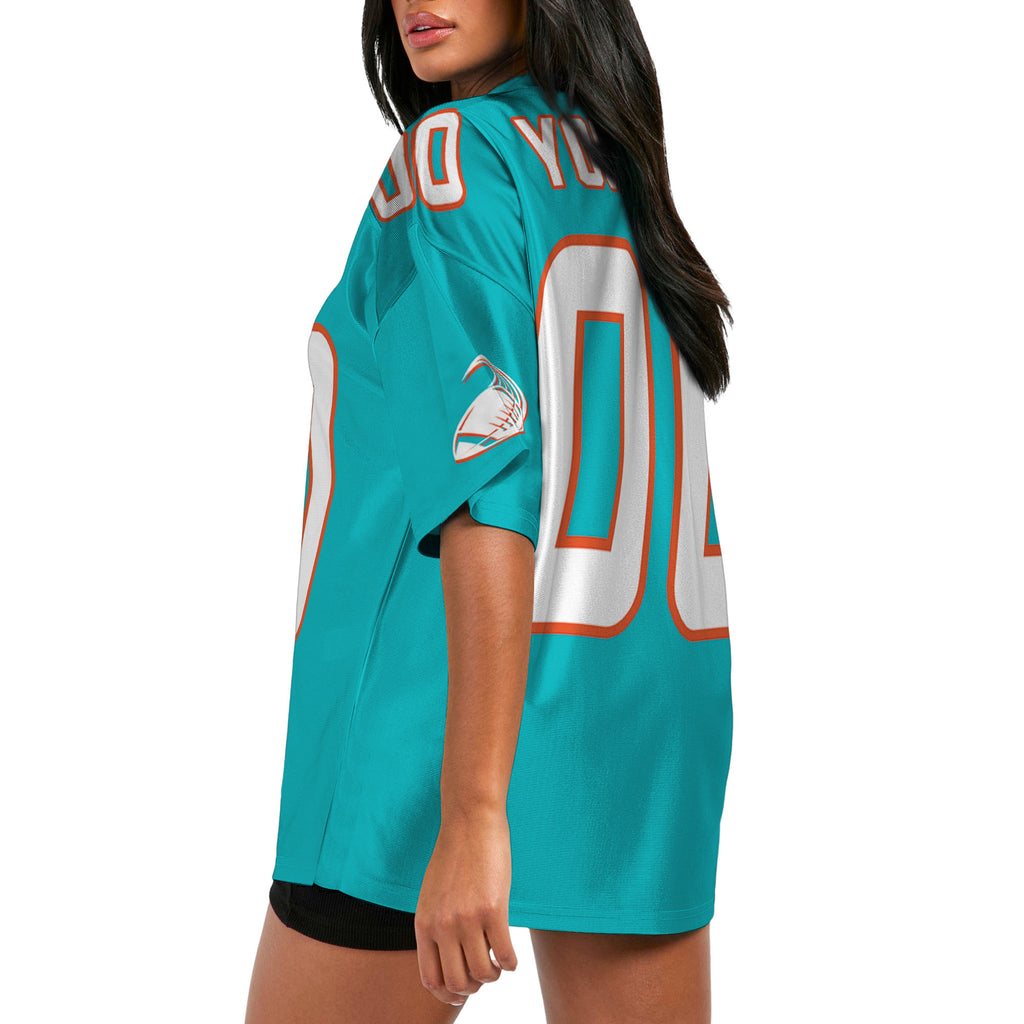 Custom-Famous-Team-Amazing-Star-Sport-Turquoise-Football-Jersey--I3