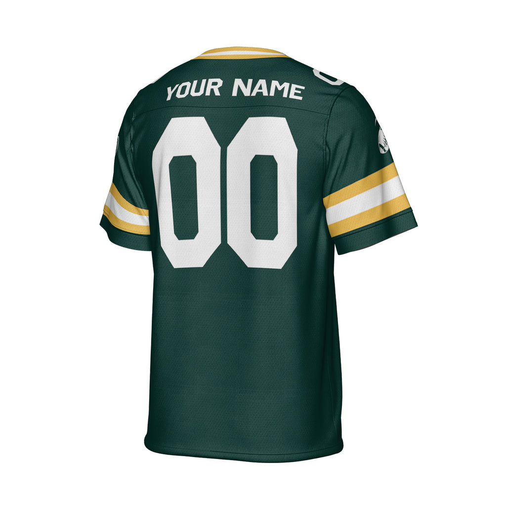 Custom-Famous-Team-Awesome-Star-Sport-Green--Football-Jersey-I3