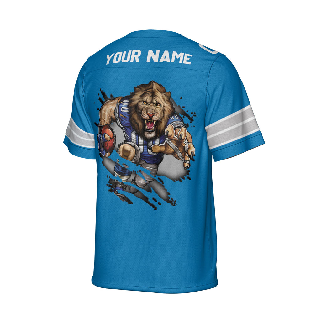 custom-famous-team-mascot-football-jersey-dl-lion-blue-pb07-8695